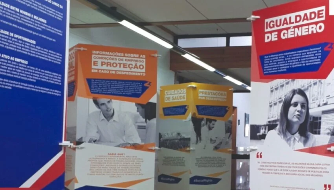 EXPOSIÇÃO: PILAR EUROPEU DOS DIREITOS SOCIAIS | PISO 1 | DE 1  A 29 DE JUNHO