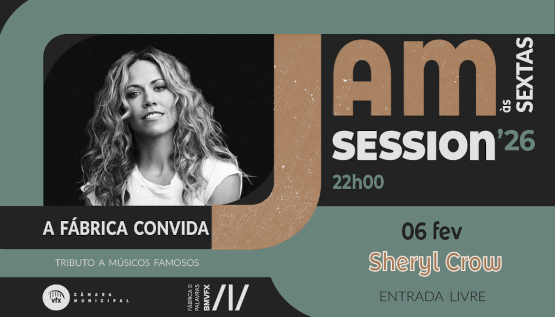 A FÁBRICA CONVIDA | 06 DE FEVEREIRO | 22H00 | SALA POLIVALENTE