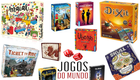 À DESCOBERTA DOS JOGOS DE TABULEIRO MODERNOS | 14 DE MARÇO, 18 DE ABRIL E 9 DE MAIO | DAS 10H00 ÀS 12H30 | PISO 5