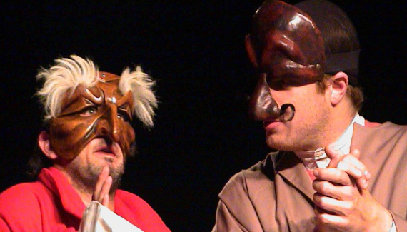 WORKSHOP COMMEDIA DELL'ARTE | 28 E 29 DE MARÇO, 4 E 5 DE ABRIL | DAS 10H00 ÀS 13H30 | PISO 5